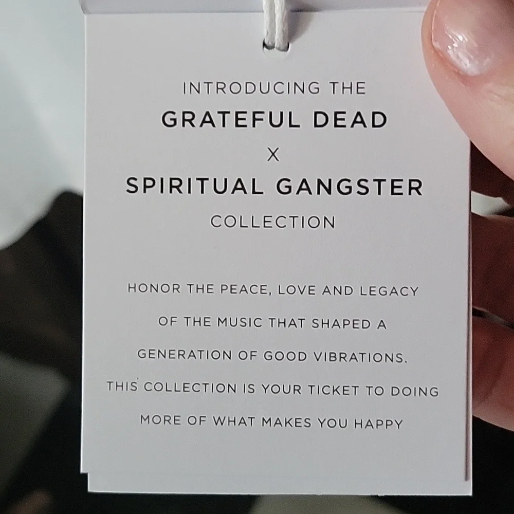 GRATEFUL DEAD ☮️SPIRITUAL GANGSTER TSHIRT☮️ New With Tags And Yes! For Sale 🤩 - Picture 7 of 8